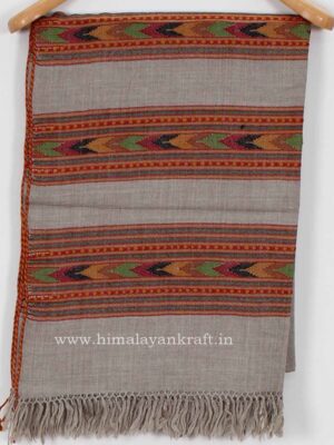 Buy Woolen Stole Online Handwoven Floral Embroidery
