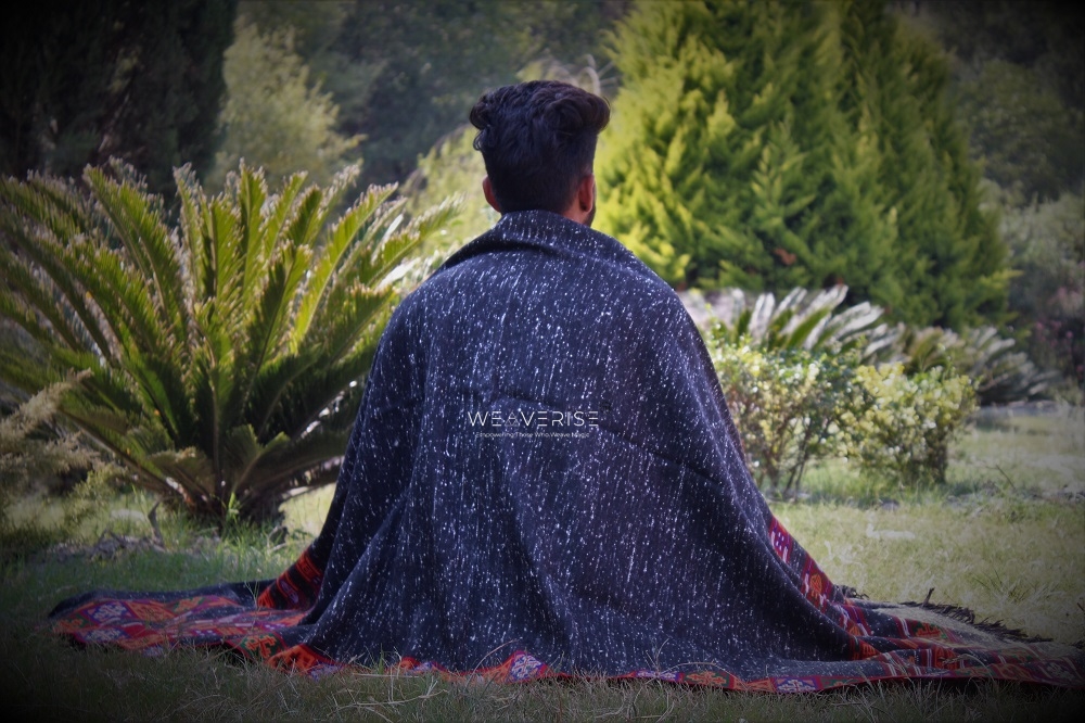 Handmade Meditation Blanket - Kullu Shawls